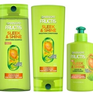 🆕️Garnier Fructis 3-piece Sleek & Shine Set